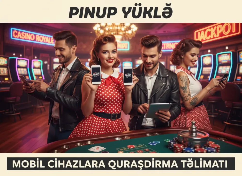 Pin up yukle mobil tətbiqini yükləmə və quraşdırma