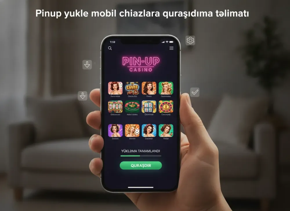Pin up yukle mobil tətbiqini yükləmə və quraşdırma